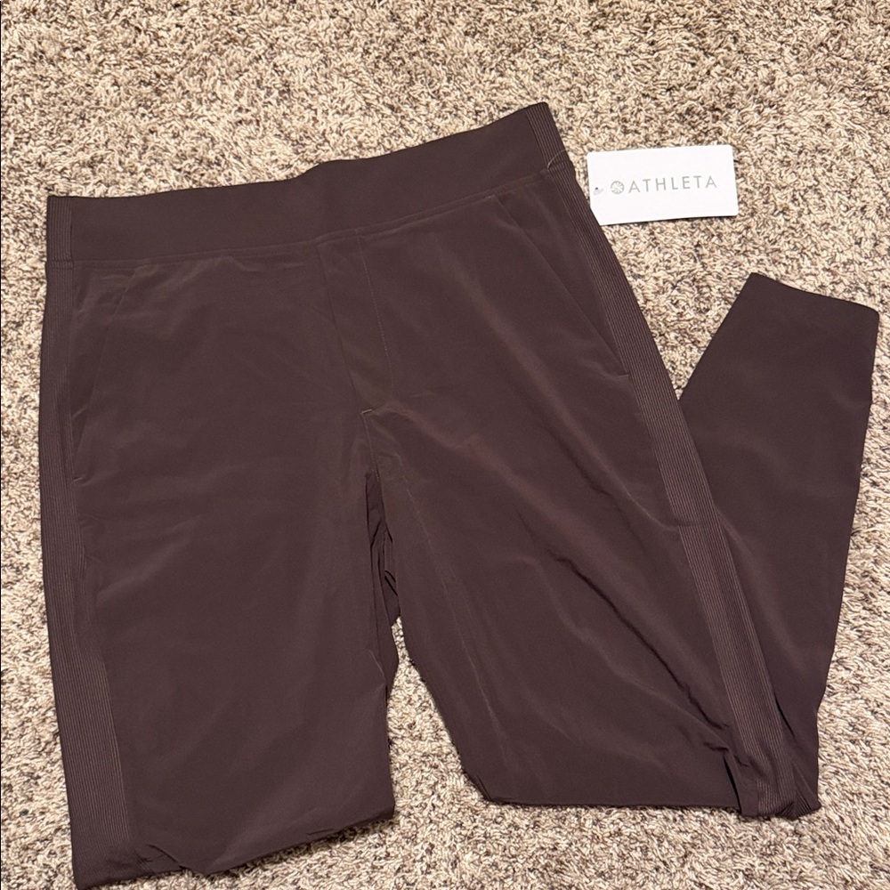 Athleta Brooklyn Ankle Pant in Dark Brown